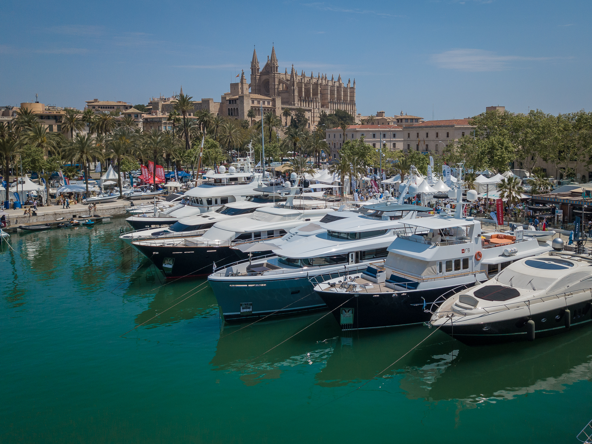 Más de 220 expositores participan en la Palma International Boat Show